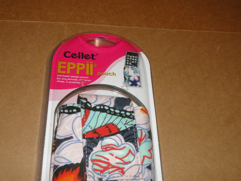 ¡NUEVO! Cellet Eppii Universal Premuim Mariposas Bolsa Llevar 4 Teléfonos, Ipods Foto 3 de 4