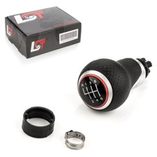 Schaltknauf Schaltmanschette Schaltgriff Hebel 6-Gang S-Line rot für AUDI Q5 8R