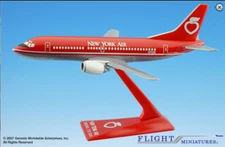 Flight Miniatures New York Air 737-300 1:180 Scale Model Airplane 