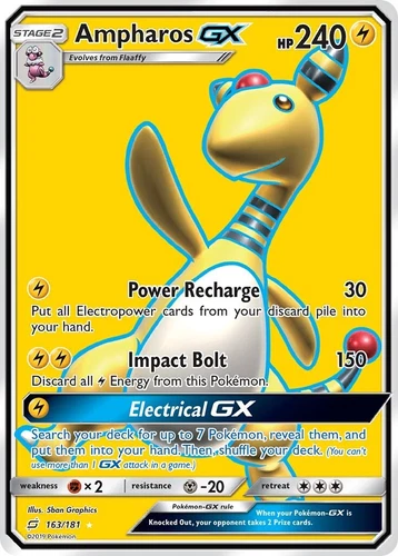 Ampharos GX 163/181 Sm-Team Up