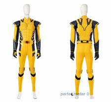 Deadpool 3 Wolverine Cosplay Costume Men Movie Bodysuit Halloween Jumpsuit Set