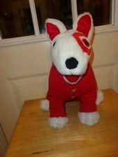 TARGET RETAIL DEPARTMENT STORE THE INN THING BULLSEYE SPOT RED BUTTON SWEATER