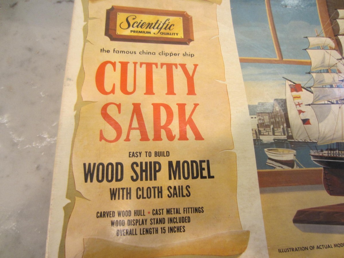 ホビーラジコン RC Sailing Ship CUTTY SARK NEW 1969 Vtg