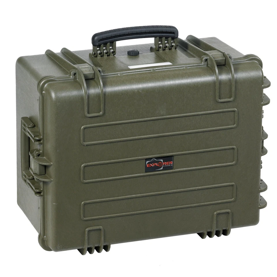 Explorer Cases 5833 Hard Case MIL Green with Pelican 1620 Foam & Wheels   - Image 2 of 4