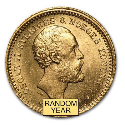 3485【スウェーデン】10クローナ 黄色 硬貨 コイン 古銭 100枚セット 