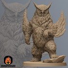 Owlbear Monster Titan Forge Miniature Dungeons and Dragons Mini DnD 5e