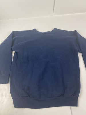 RARE Vintage Nike Air Sweatshirt Mens Large Navy Blue 90s Made In USA | eBay