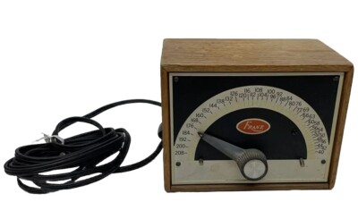 Vtg Franz Electric Metronome Solid Walnut Case Model LM-5 Made In USA Tested!