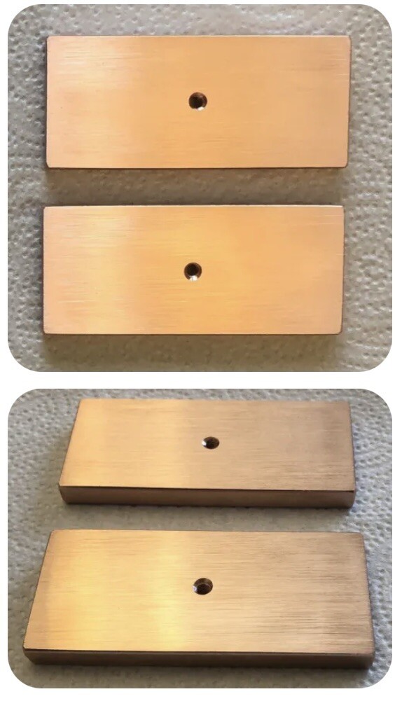 ECOsmarte POOL COPPER ELECTRODES⚡️4 REPLACEMENT 2” CU BARS 99.95 PURE