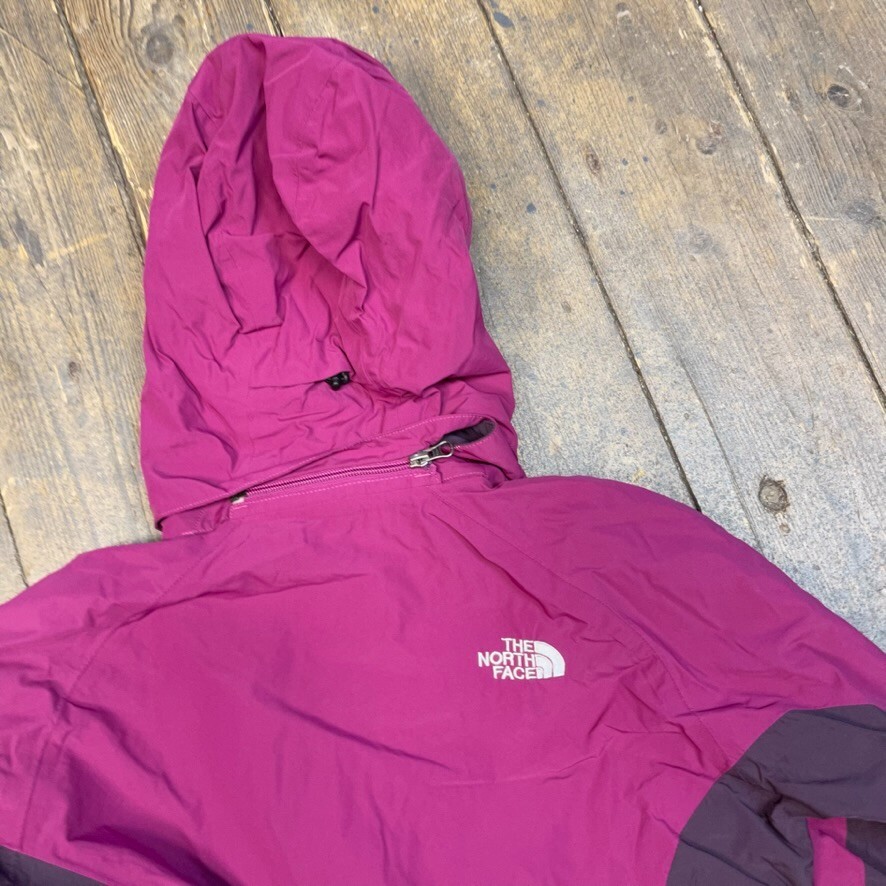The North Face Rain Jacket Y2K Hyvent Hiking Coat, Purple, Womens Medium image 9