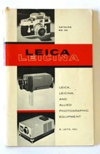 Excellent Leica Leicina Catalog 36 1961 P-4071