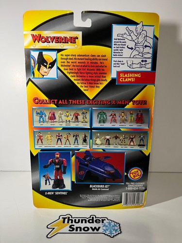 ⚡️❄️ 1995 Toy Biz Marvel Comics X-Men Classics Action Figure Sealed Wolverine - Picture 5 of 5