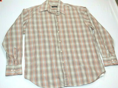 Equilibrio Italia Long Sleeve Button Front Shirt Size XL