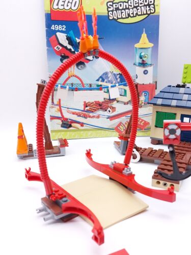 Lego Bob l'éponge SquarePants 4982 Mme Puffs école nautique * LIRE - Photo 6 sur 8