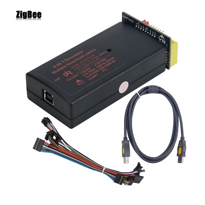 MTC2 PLUS 4 In 1 Emulator Multiple Download Cables Kit Debugger I2C Programmer