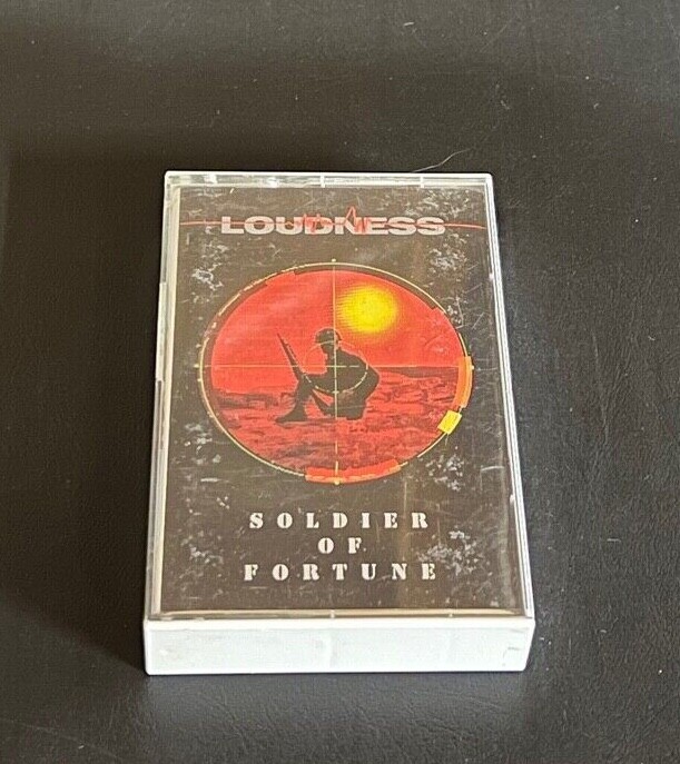 Loudness Soldier Of Fortune 1989 Cassette ATCO Records