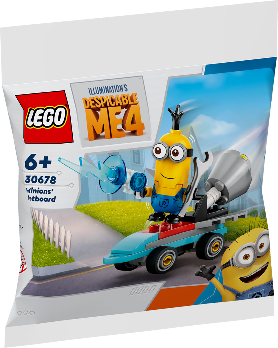 Lego Despicable Me Minions Jetboard 30678 Poly Bag Set New Sealed 