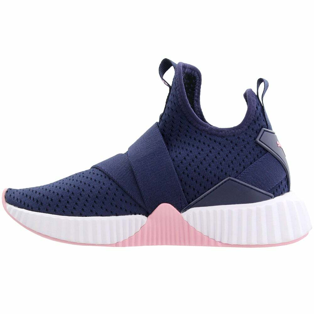puma defy mid pink
