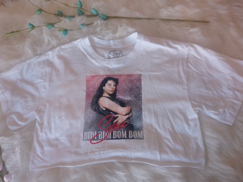 Selena Quintanilla White Short Sleeve 