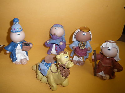 Nativity items camel, wisemen, shephard