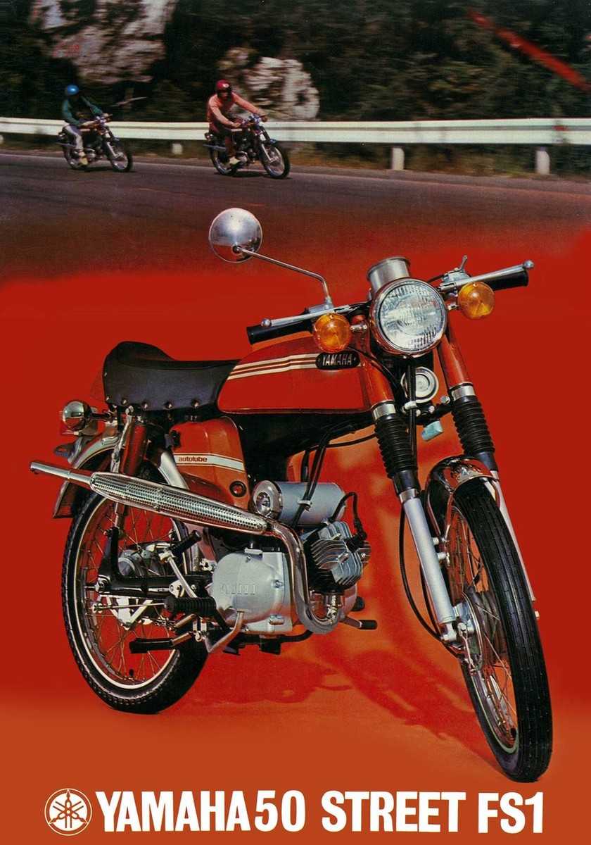 YAMAHA Brochure FS1 Fizzy 1971 1972 Sales Catalog Catalogue REPRO