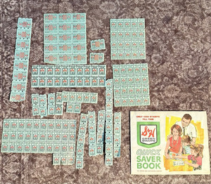 S&H Green Stamps Lot w/ Quick Saver Book, Booklet & Stamps