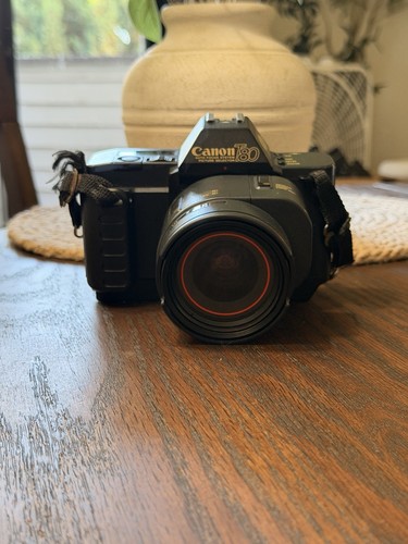 Canon T80 35mm SLR Film AF Camera w/ AC 35-70mm Lens FILM TESTED WORKS
