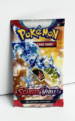 Pokémon TCG Scarlatto e Viola 1 Booster Pack - Foto 1 di 4