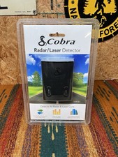 NEW SEALED Cobra RADAR/LASER DETECTOR SSR 50 Detects ALL Radar Lasers