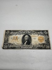 Series 1922 United States Of America Treasury Gold $20 Certificate