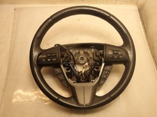 2011 Mazda Mazda3 Hatchback Steering Wheel Black Leather Oem Genuine