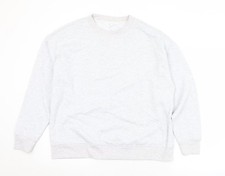 Womens UK Size 12 Primark Grey Pullover Sweatshirt