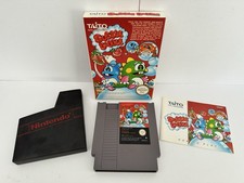 Bubble Bobble Nintendo Nes gioco versione PAL A UK in scatola con manuale CIB