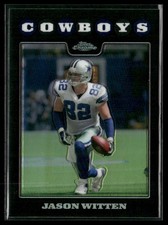 2008 Topps Chrome Football Jason Witten #TC96 Refractor