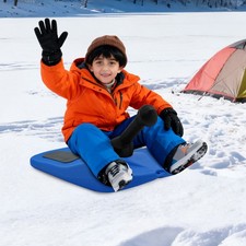 Freestyle Winter Snow Sled Mini Luge with Handle for Kid Winter Fun US  