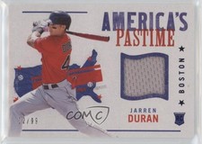 2022 Panini Chronicles America's Pastime Swatches Blue 22/99 Jarren Duran 0ot1