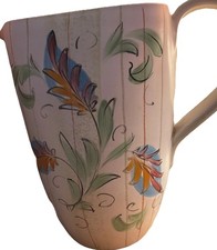 Jug  Stoneware Denby Glynbourne 1960s Hand Painted Glyn Colledge