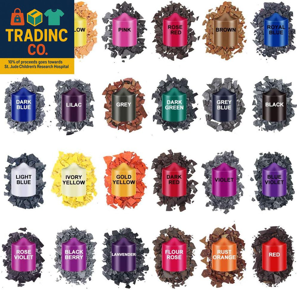 Candle Color Dye,24 Color Wax Dye for Candle Making