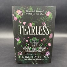 Fearless by Lauren Roberts (2025, Hardcover) Signed by the Author New