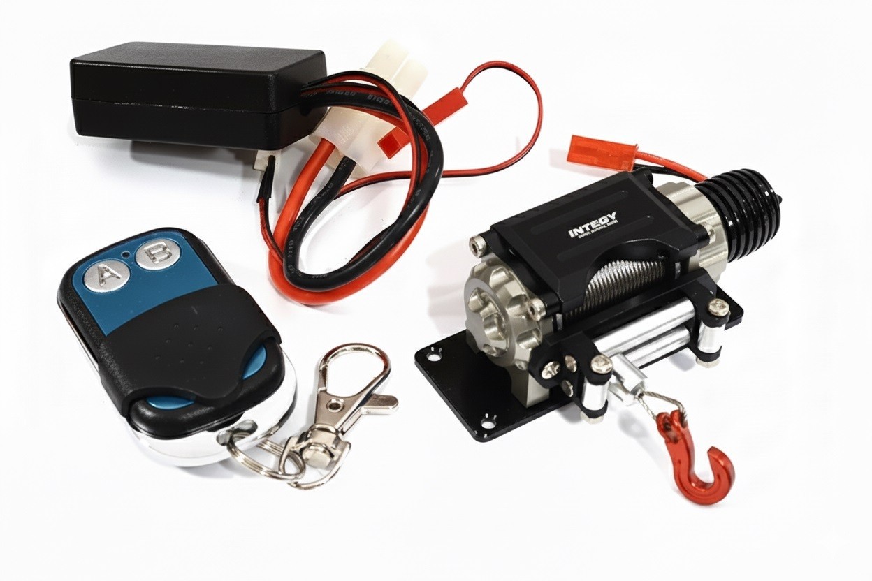 Billet Machined T3 Realistic Mega Winch w/Wireless Module fo