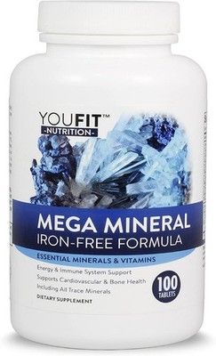 Mega Minerals Supplement by Youfit Nutrition | All 72 Trace Minerals | Premiu...