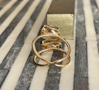 Vintage Double Druzy Quartz Crystal Ring Size 7 — photo 3