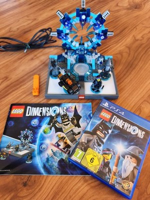 Lego Dimensions-Starter Pack mit Portal und Figuren (Sony PlayStation 4) PS4/PS5