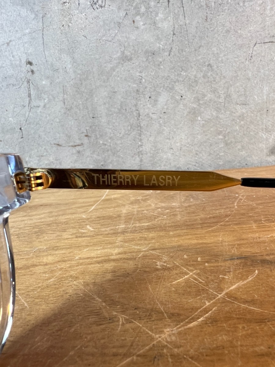 Thierry Lasry Sexxxy Sunglasses Clear Frame Brown Lens 50-23  display picture 1