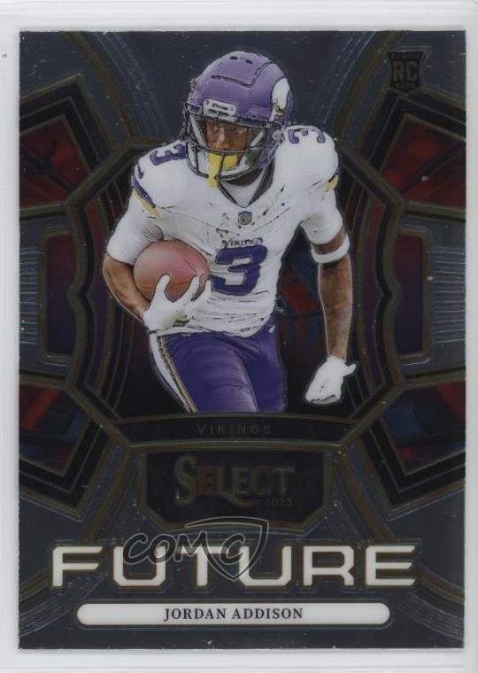 2023 Panini Select Select Future Jordan Addison #FUT-JAD 12g7