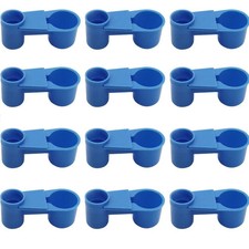 12Pcs Automatic Bird Drinker Feeder Plastic Soda Pop Water Bottle Cup or Pige...