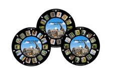 Viewfinder Reels of Wild Animals, Used, includes: 3 Reels, 21 Total Images