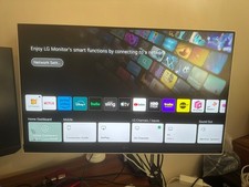 LG MyView 32" 4K UHD Smart Monitor 32SR73U-W   In Box   USB-C 65W
