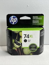 Genuine HP 74XL Black Ink Cartridge CB336WN, Nov 2017  NEW SEALED