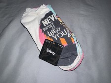 Lion King No Show Socks, 5 Pack New With Tags, Sizes 4-10 Womens Socks